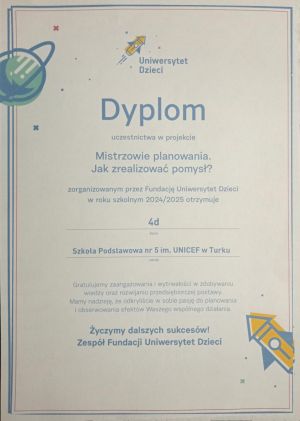 Uniwersytet Dzieci w Klasie Mistrzowie planowania. Jak zrealizowa...